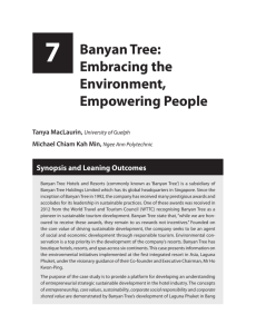 7 Banyan Tree: Embracing the Environment