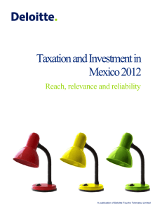 Mexico Tax Guide 2012 - Canadian Manufacturers & Exporters