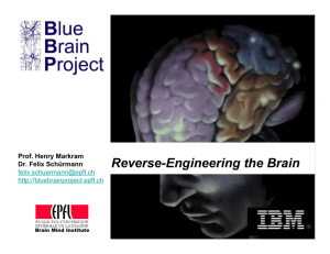 Reverse-Engineering the Brain