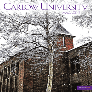 winter 2013 - Carlow University
