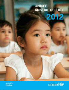 unicef annual report