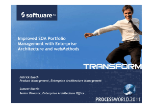 Improved SOA Portfolio Management with Enterprise