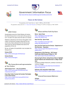 Government Information Focus