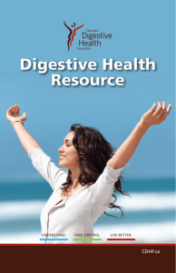 CDHF Digestive Health Guide - Canadian Digestive Health