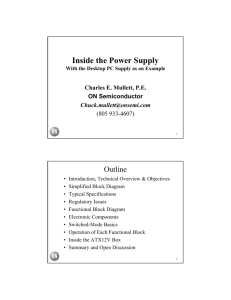 Inside the Power Supply