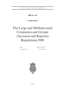 The Large and Medium-sized Companies and