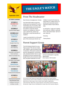 September 2014 E-newsletter