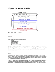 Native VLANs - Chabot College