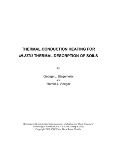 Thermal Conduction Heating for In-Situ Thermal
