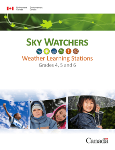 Sky Watchers Weather Learning Stations