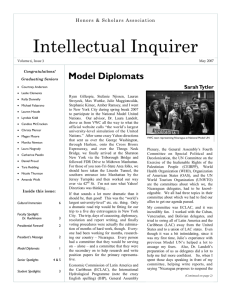 Volume 6, Issue 3, May 2007