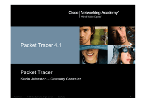 Packet Tracer 4.1