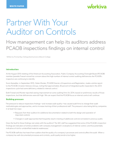 Partner With Your Auditor on Controls