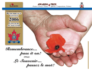 2006 - The Royal Canadian Legion