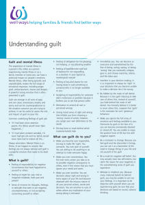 Understanding guilt
