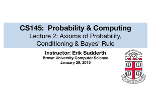 CS145: Probability & Computing