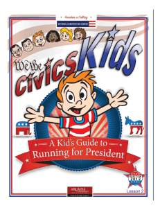 A Kid's Guide to Running for President