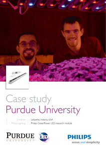 Case study Purdue University