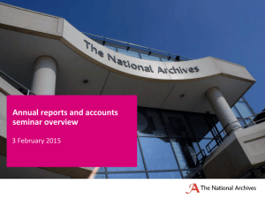 annual report and accounts seminar slides