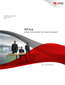 Africa: A New Safe Harbor for Cybercriminals?