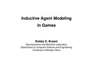 Inductive Agent Modeling in Games