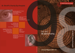 View PDF File - Dr. Shroff's Charity Eye Hospital