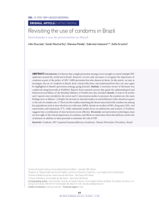 Revisiting the use of condoms in Brazil