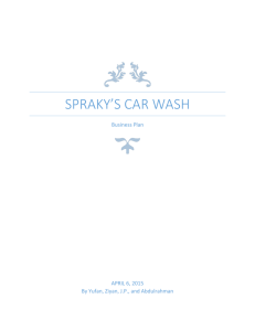 Spraky's Car wash