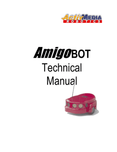 AmigoBot Technical Manual - Digital Design Laboratory