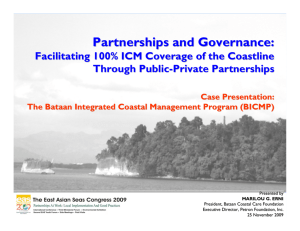 Partnerships and Governance