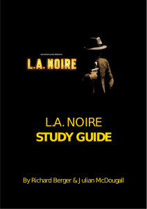 la noire study guide