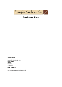 Business Plan - Business Resource Centre