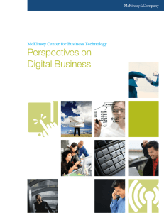Perspectives on digital business