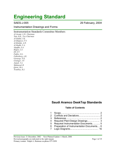 Saudi Arabian Engineering Standards(SAES-J-005)
