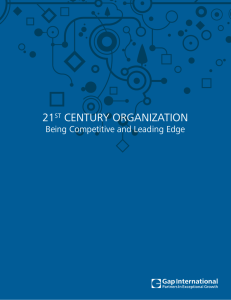 21st Century OrganizatiOn
