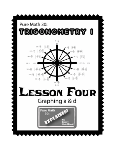 PM30 - Trigonometry Lesson 4