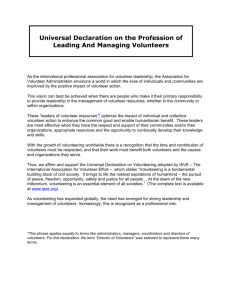 Universal Declaration on the Profession of Leading and Managing