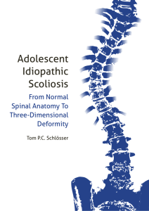 Adolescent Idiopathic Scoliosis: From Normal Spinal Anatomy To