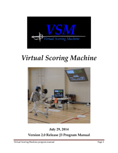 Standard VSM program manual