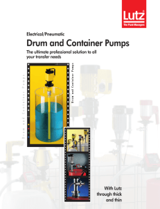 Drum and Container Pumps