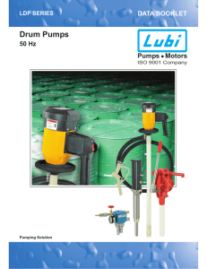 Drum Pumps - Lubi Pumps