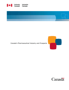 Canada's Pharmaceutical Industry and Prospects