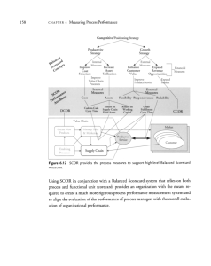 158 CHAPTER 6 Measuring Process Performance Using SCOR in