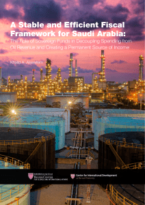 A Stable and Efficient Fiscal Framework for Saudi Arabia: