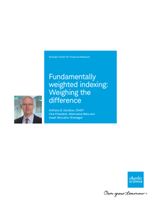 Fundamentally weighted indexing: Weighing the difference