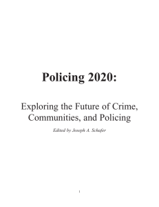 Policing 2020 - Futures Working Group