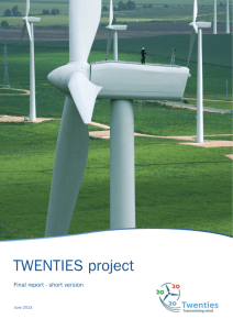 TWENTIES project - The European Wind Energy Association
