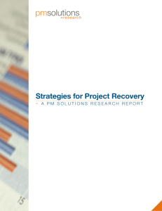 Strategies for Project Recovery