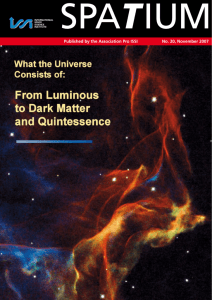 From Luminous to Dark Matter and Quintessence