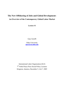 Lecture #1_New Offshoring of Jobs & Global Development